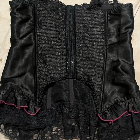 Frederick’s of Hollywood Satin Corset Lace Size 34 - Picture 5 of 7